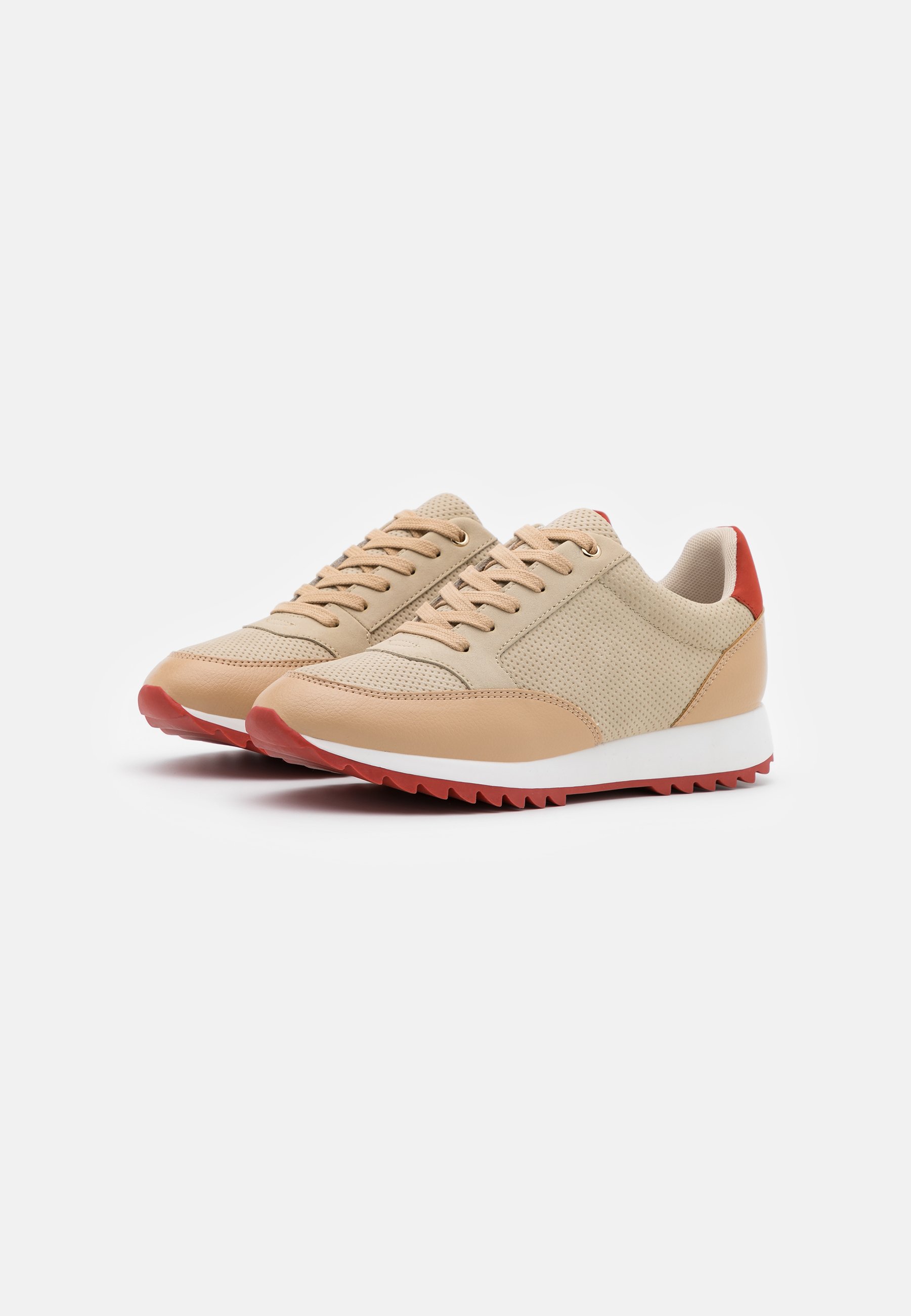 PARFOIS Joggesko beigeredbeige Zalando.no PARFOIS Joggesko beigeredbeige Zalando.no