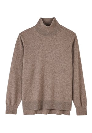 Monoprix COL MONTANT - Pullover - beige chine