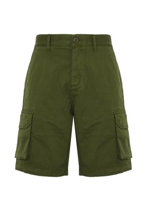 Sun68, BERMUDA CARGO - Shorts - verde scuro