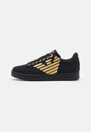 UNISEX - Baskets basses - triple black/gold