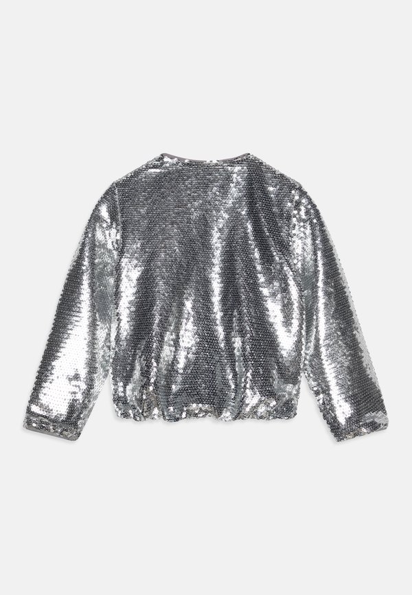 SEQUINS - Bomber Jacket - silver2