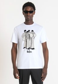 Antony Morato REGULAR FIT T-SHIRT - Camiseta estampada - white