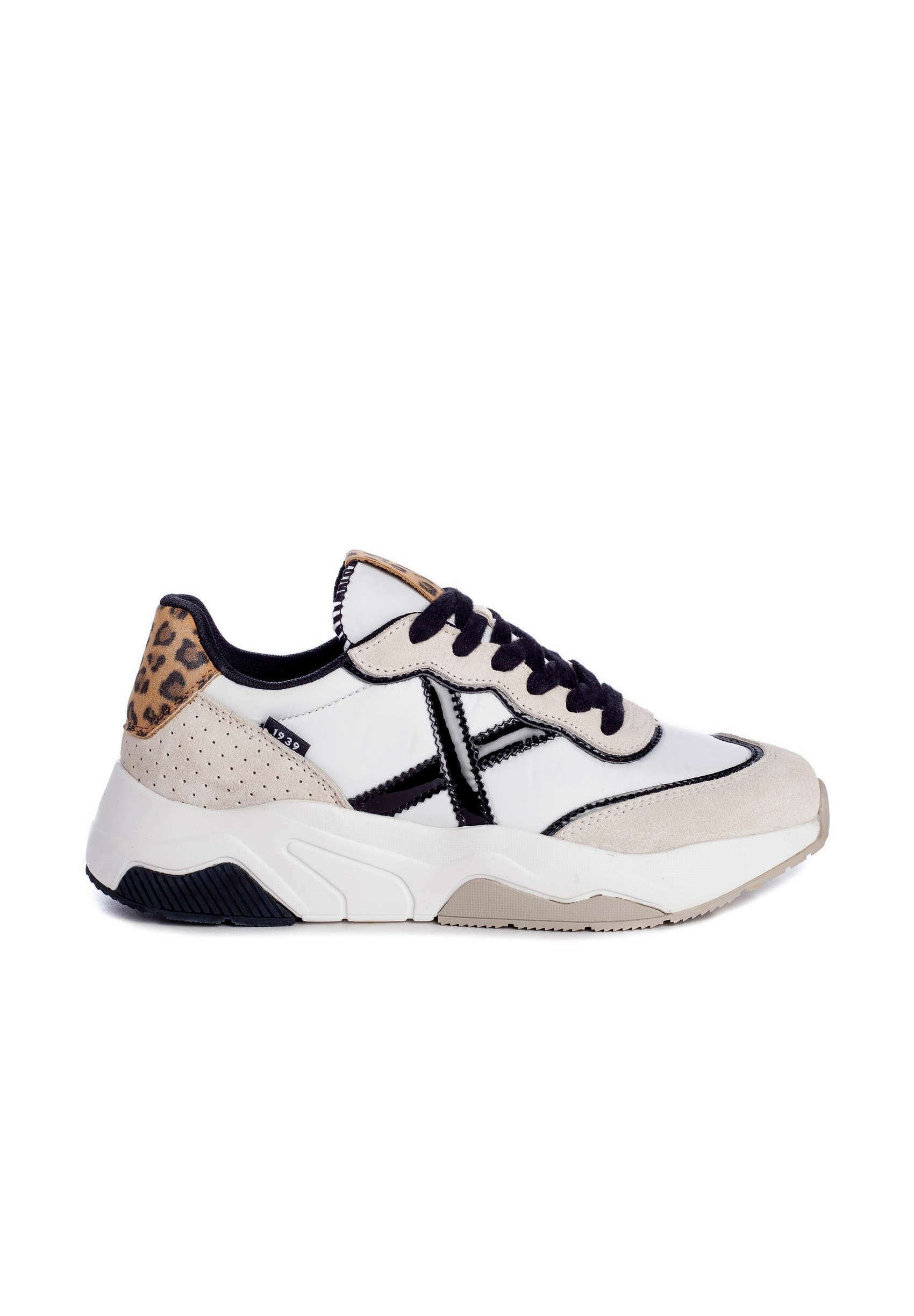 Munich WAVE WMN - Zapatillas - blanco print animal/marrón - Zalando.es