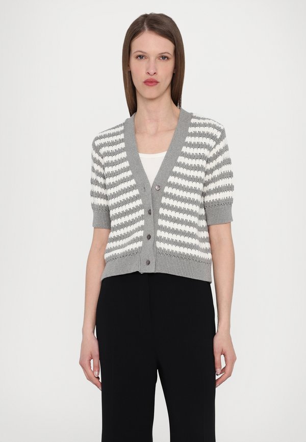ANIKA ORGCO TEXTUR STRIPE - Cardigan2