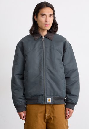 SANTA FE ALUMNI JACKET - Blouson Bomber - graphite/dark fir