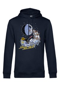 Star Wars STAR WARS CLASSIC VADER SLEIGH - Jersey con capucha - navy blue