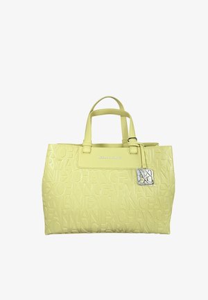 Armani Exchange, BORSA A MANO E TRACOLLA GRANDE ARMANI EXCHANGE XW001222 AF15774 U2149 SUNLIGHT - Borsa a mano - yellow