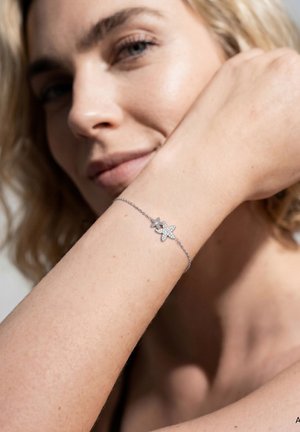 Tamaris, THE NEW GLITTER FLOWER - Armband - silber