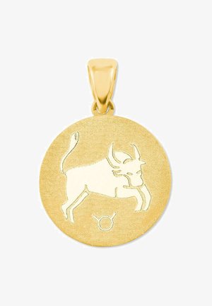 amor ZODIAC SIGN TAURUS STIER - Anhänger - gold coloured