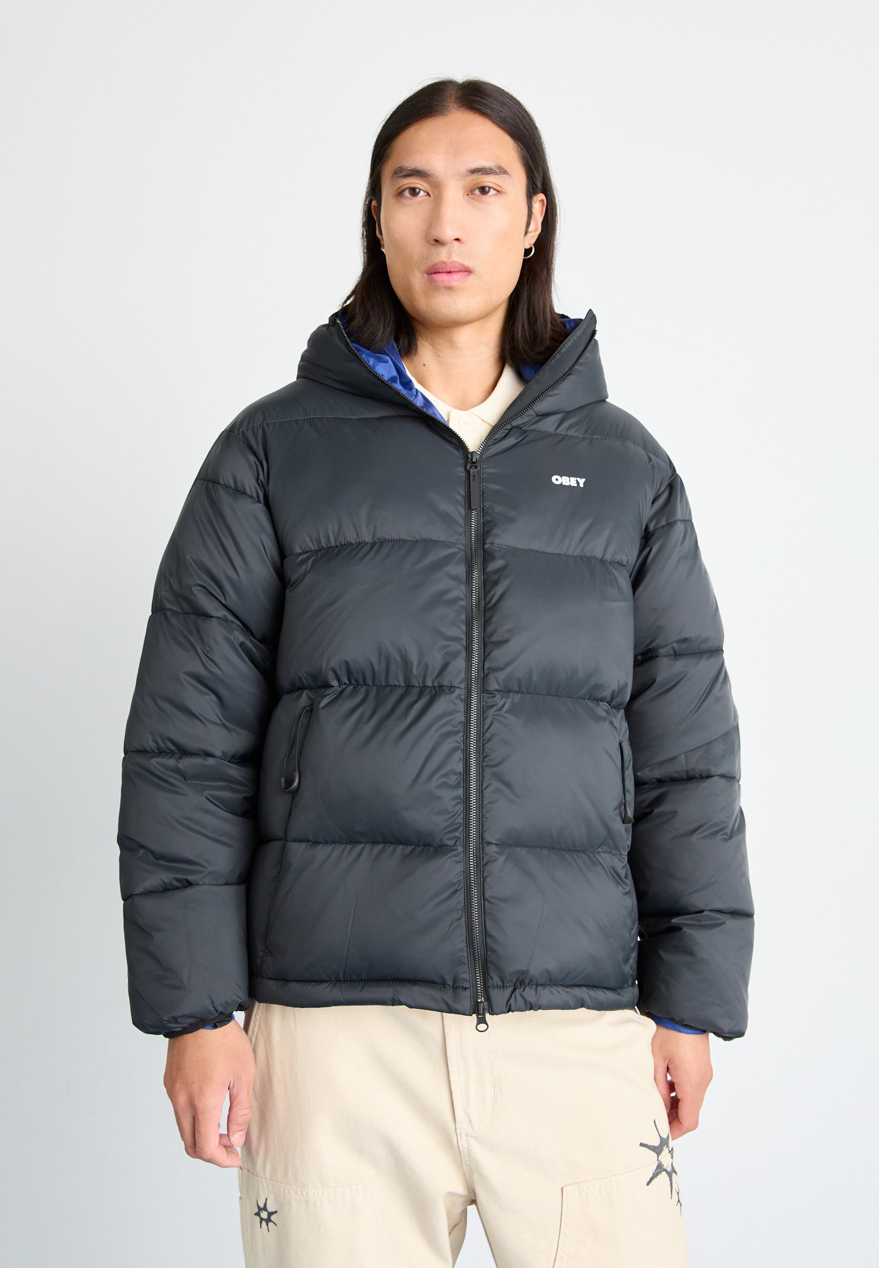 Obey Clothing STRATUS PUFFER - Winter jacket - black - Zalando.ie