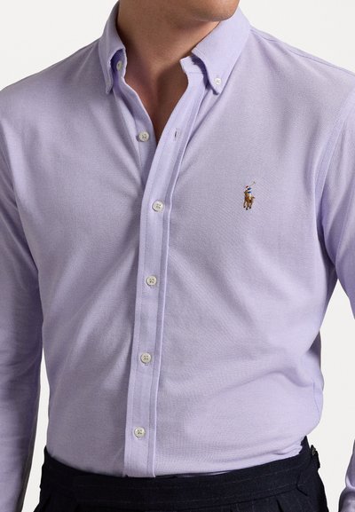 Polo Ralph Lauren KNIT OXFORD SHIRT - Marškiniai - sky lavender
