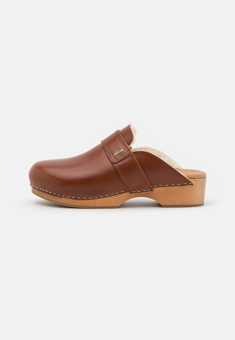 Shabbies Amsterdam Clogs bruin