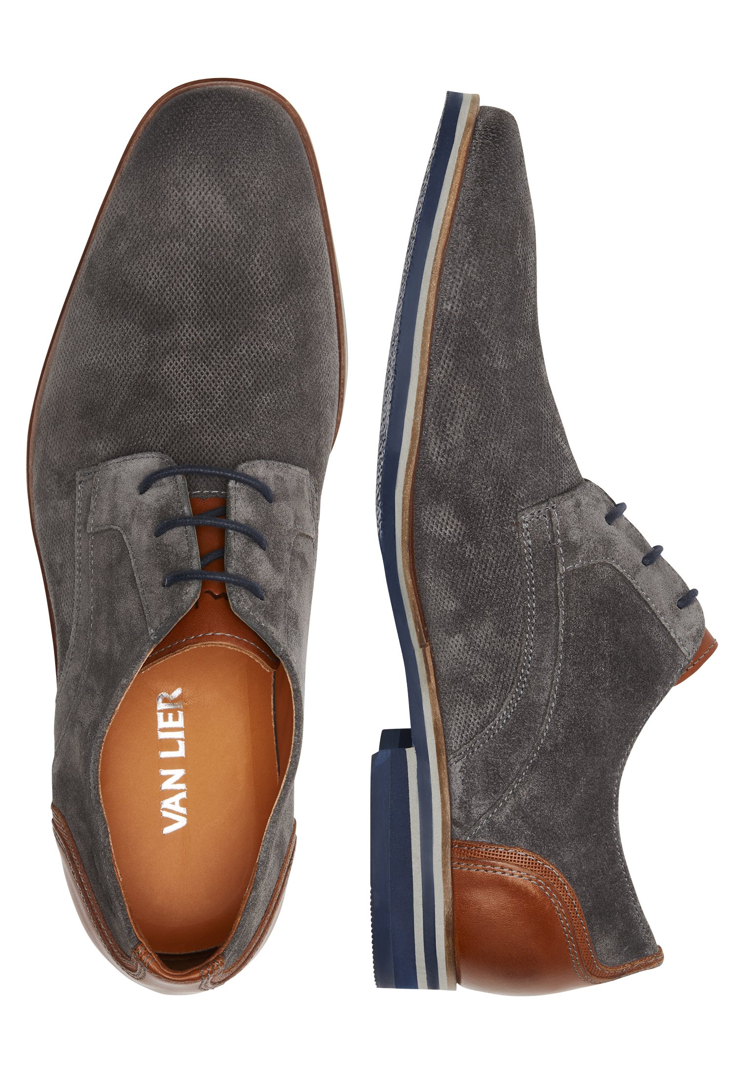 Van Lier ADONIS - Sportieve veterschoenen - grau/Grijs - Zalando.nl