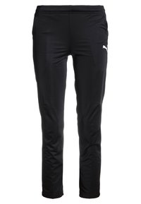 Puma LIGA TRAINING PANTS CORE  - Jogginghose - black/white