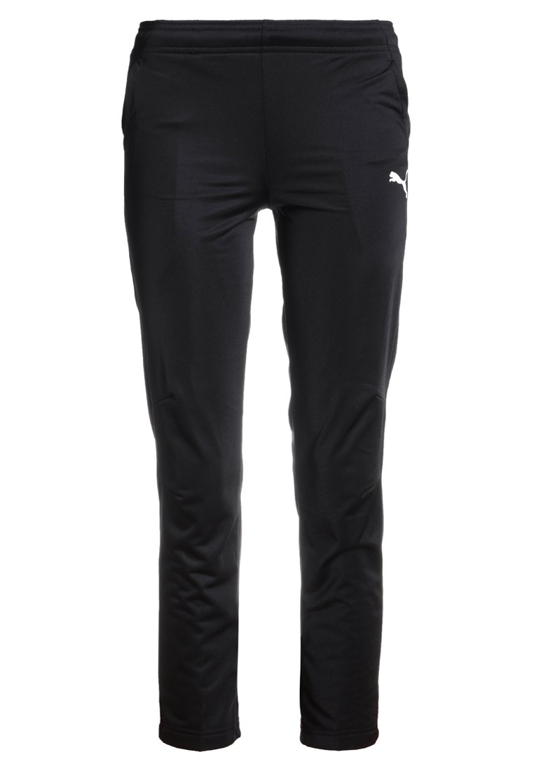 Puma LIGA TRAINING PANTS CORE  - Jogginghose - black/white