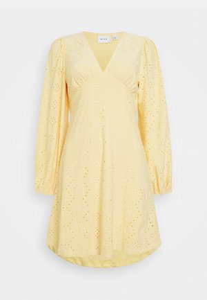 Robe en jersey - yellow