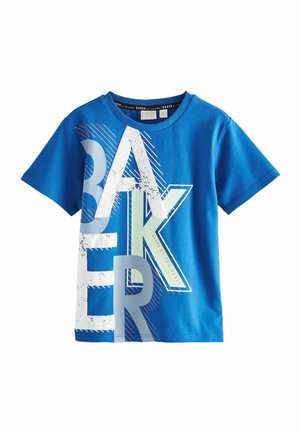 REGULAR FIT-GRAPHIC - Tričko s potlačou - blue