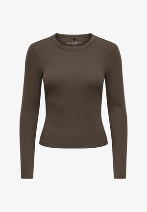 ONLY, ONLVAL L/S O-NECK TOP JRS NOOS - T-shirt à manches longues - bracken