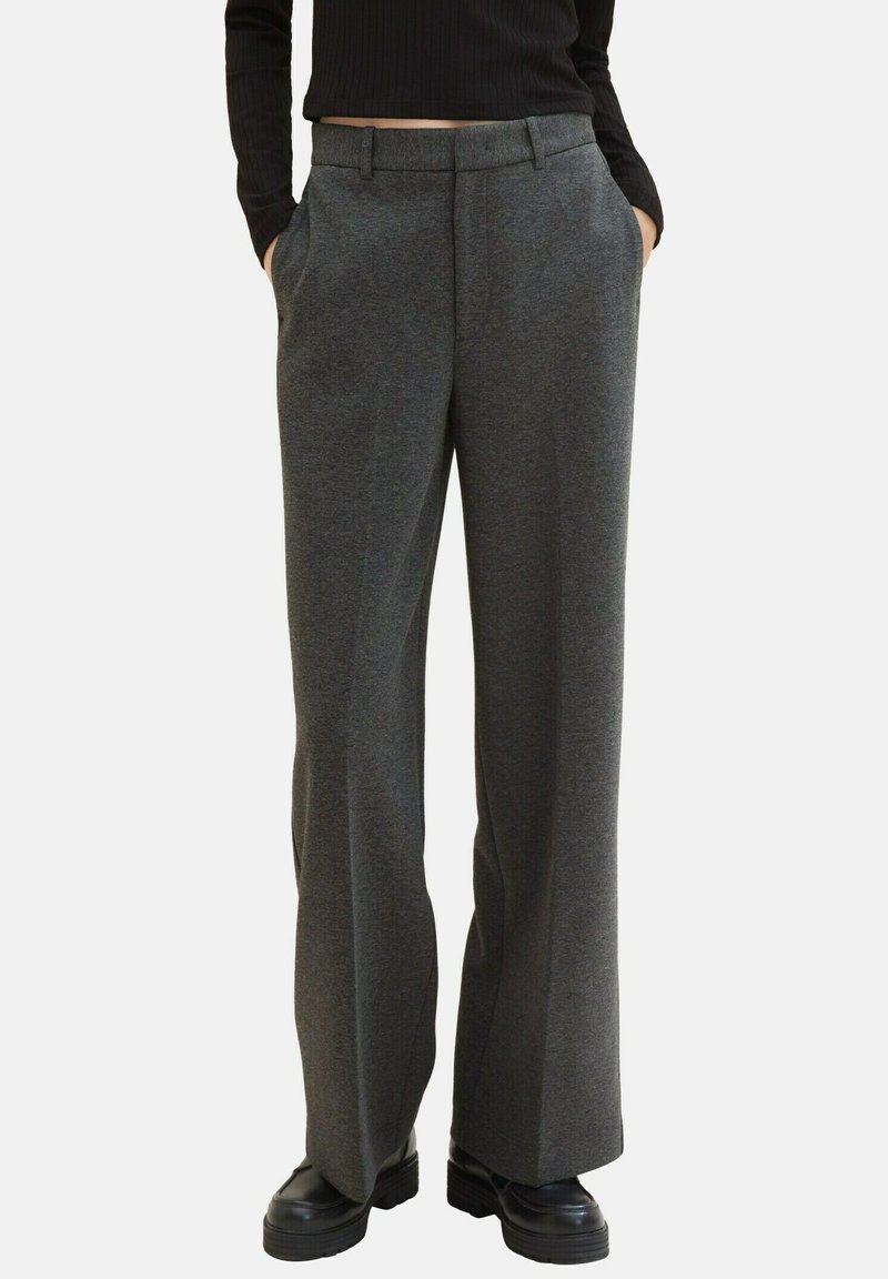 TOM TAILOR Denim Herenbroek, 10775 - Mid Grey Melange, 36W / 36L