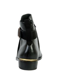 Divine Factory Bottines de cowboy / motard - noir