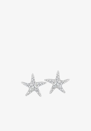 Elli Boucles d'oreilles - weiß/silberfarben