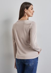 Street One GESTREIFTES  - Langarmshirt - beige