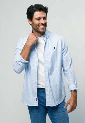 MCGREG - Camicia - light blue stripe