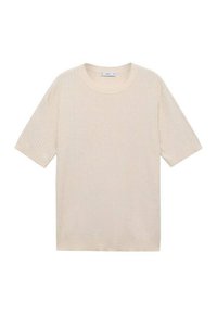 Mango PAULE - Tricou basic - off-white