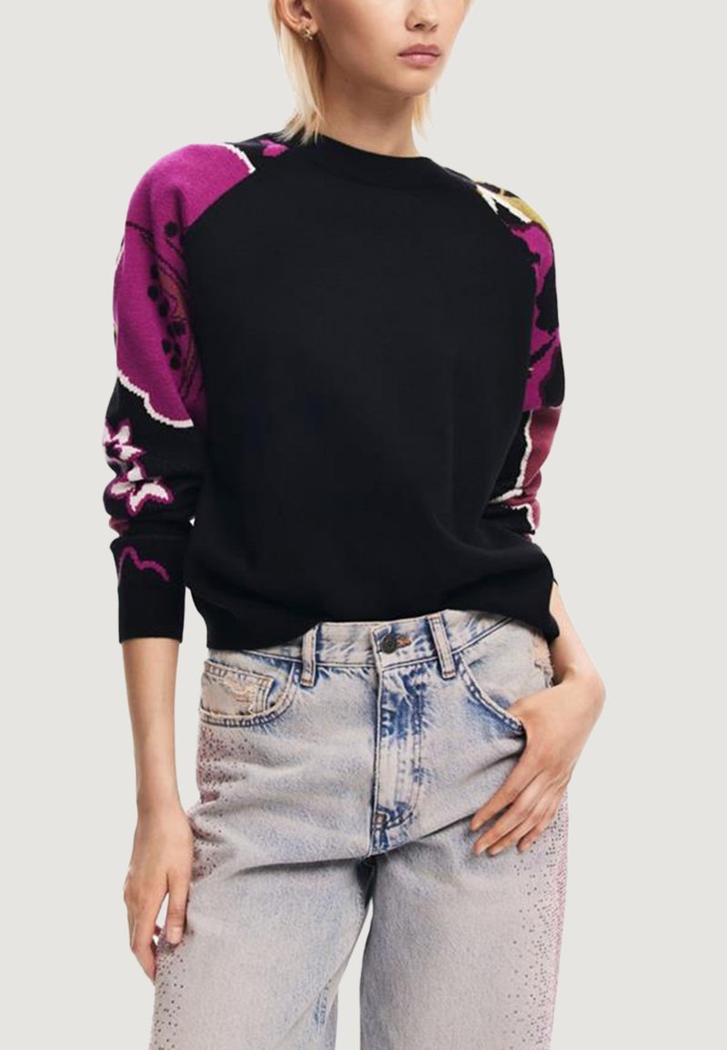 Desigual Strickpullover - black