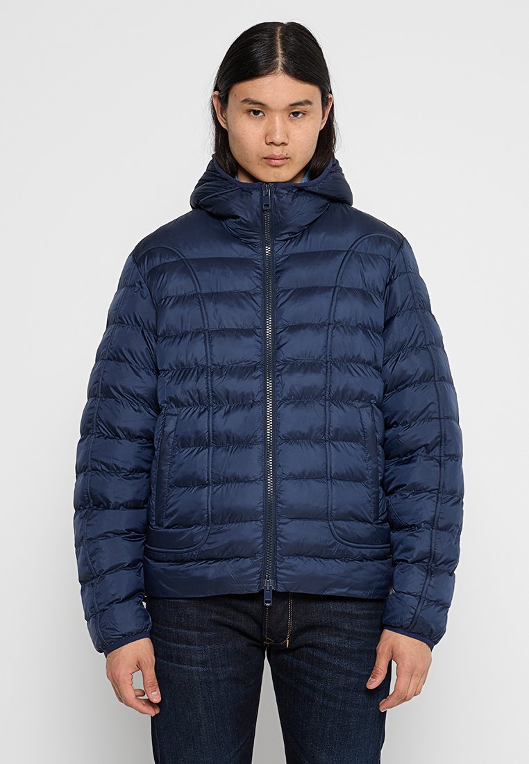 Diesel Winterjas donkerblauw