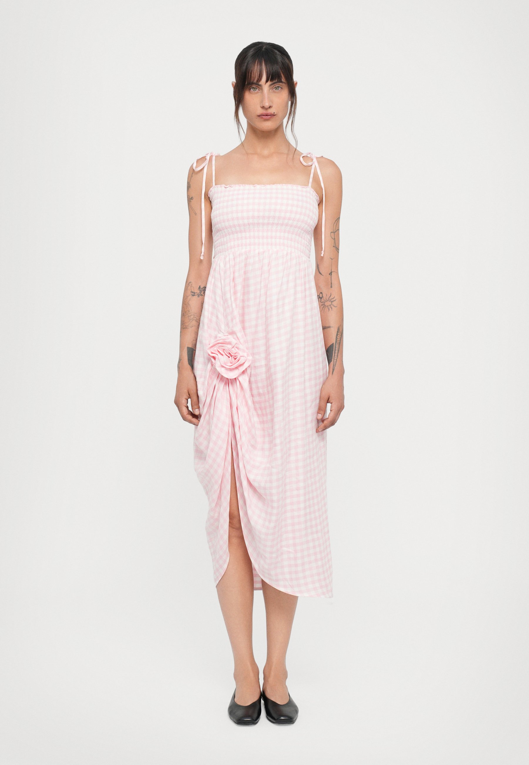 Sleeper ATLANTA - Day dress - pink vichy/light pink - Zalando