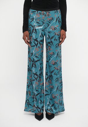 ADELINA PANTS - Stoffhose - blue