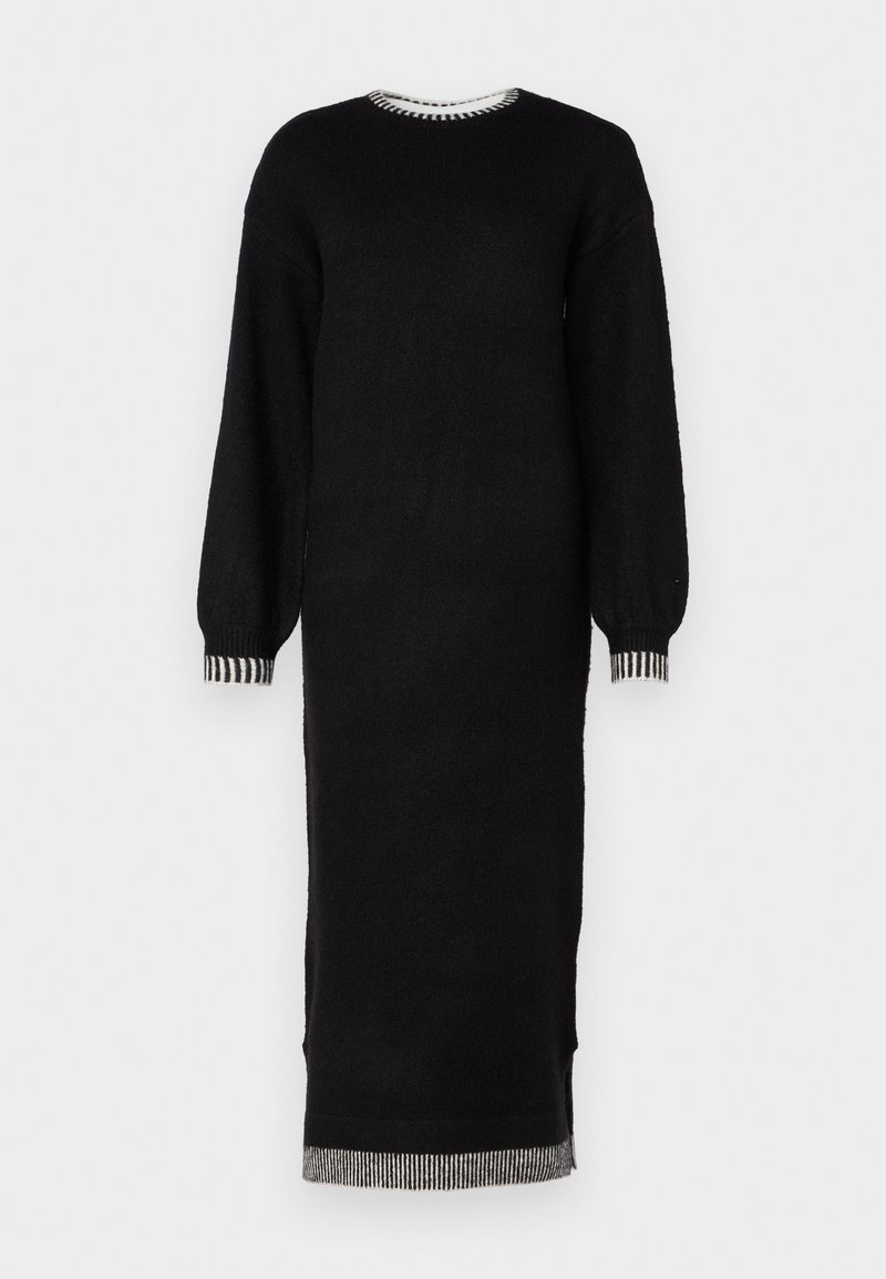 Vila Gebreide jurk zwart