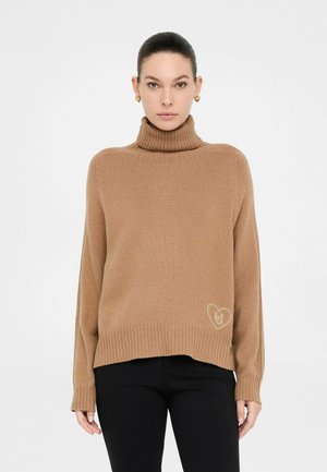 TURTLENECK - Maglione - light brown