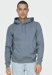 Only & Sons CONNOR REG NOOS - Jersey con capucha - flint stone