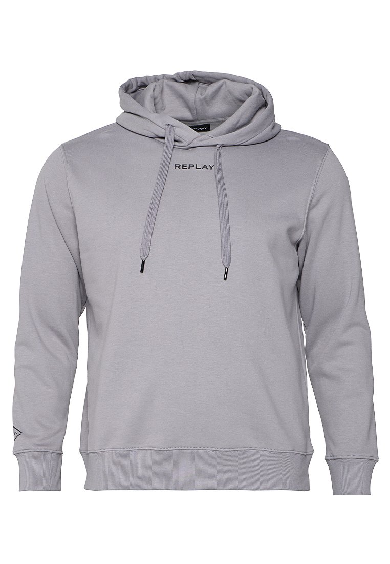 Replay Plus Hoodie grijs