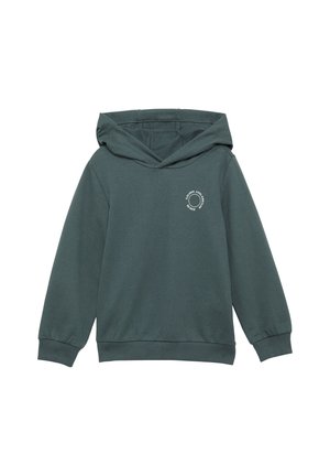 MIT UND KLEINEM DETAIL - Hoodie - schiefergrau