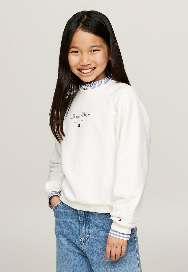Tommy Hilfiger LOGO RELAXED - Sudadera - ancient white