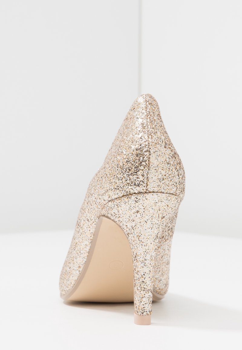 Chaussures à Talons Hauts Dorées Pour Femme - Marque Dorthy Perkins - Pointure UK5 - Neuf Avec Léger Défaut