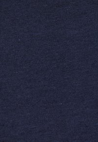 Navy blue cotton fabric with a smooth texture and fine ribbed pattern, evenly woven without notable markings or accents.