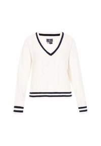 Pulover - offwhite navy