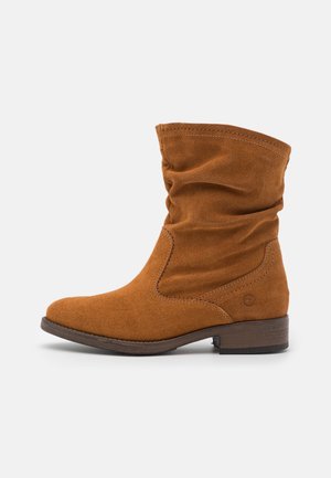 Stiefelette - cognac