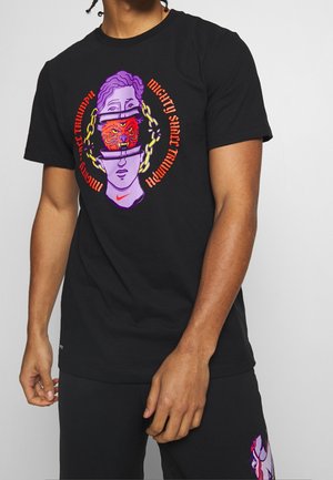 Camiseta estampada - black