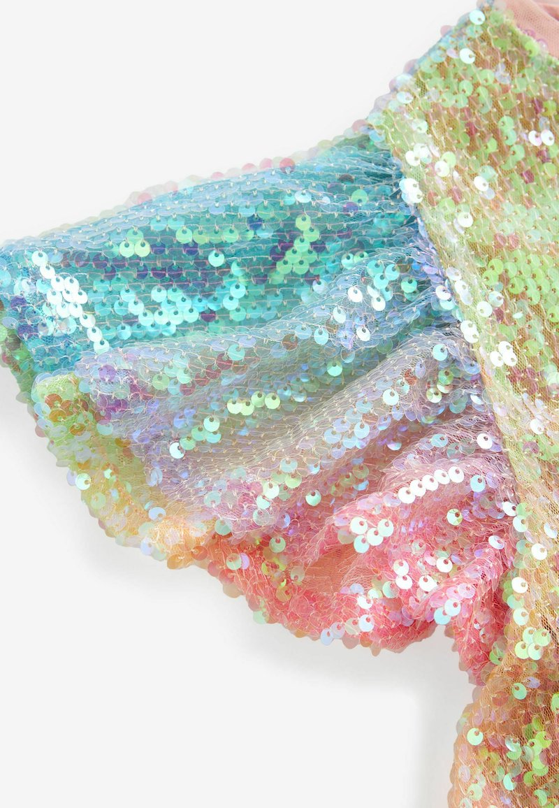 next rainbow sequin dress Buy Monsoon Silver Rainbow Sequin Party Dress from Next USA