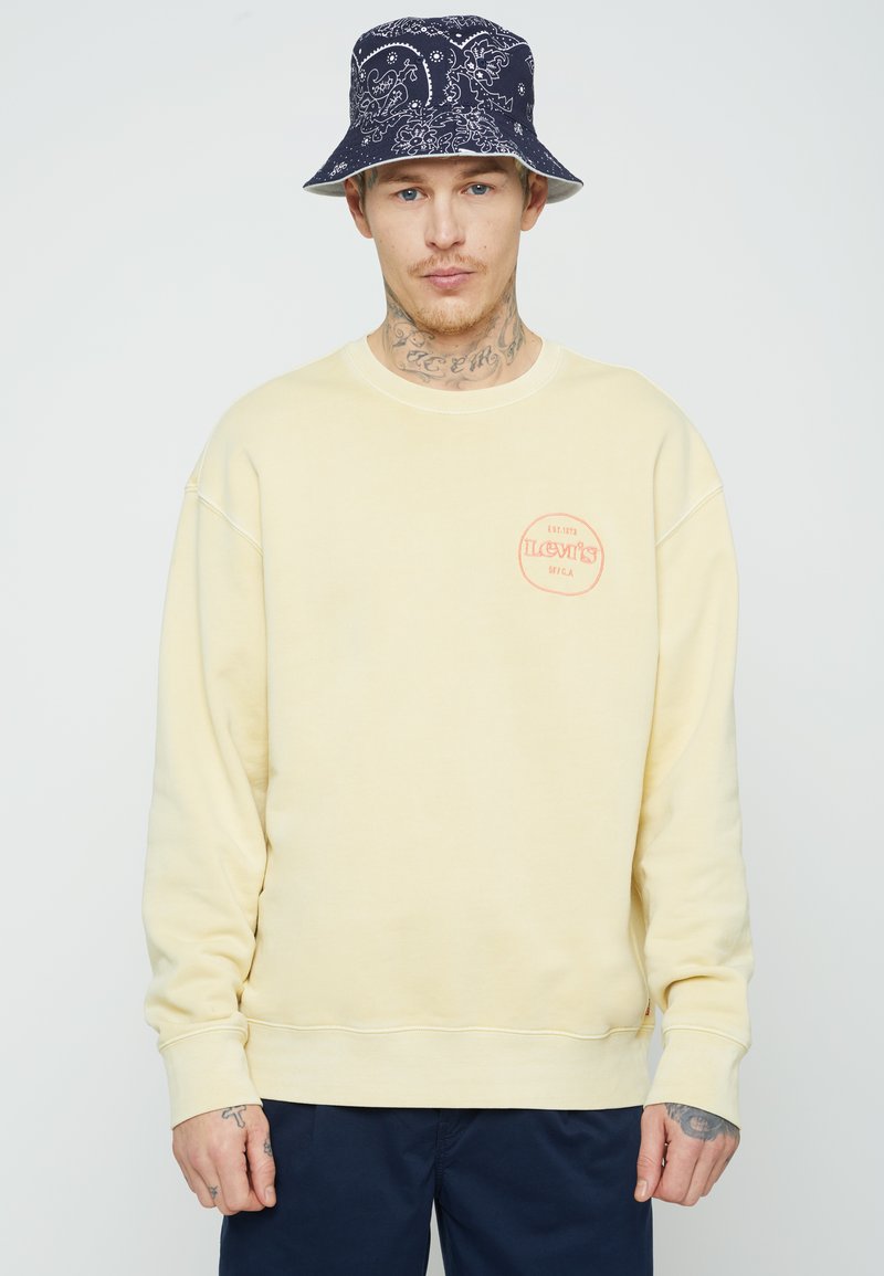 Levi's® GRAPHIC CREW - Camisola - yellows/oranges