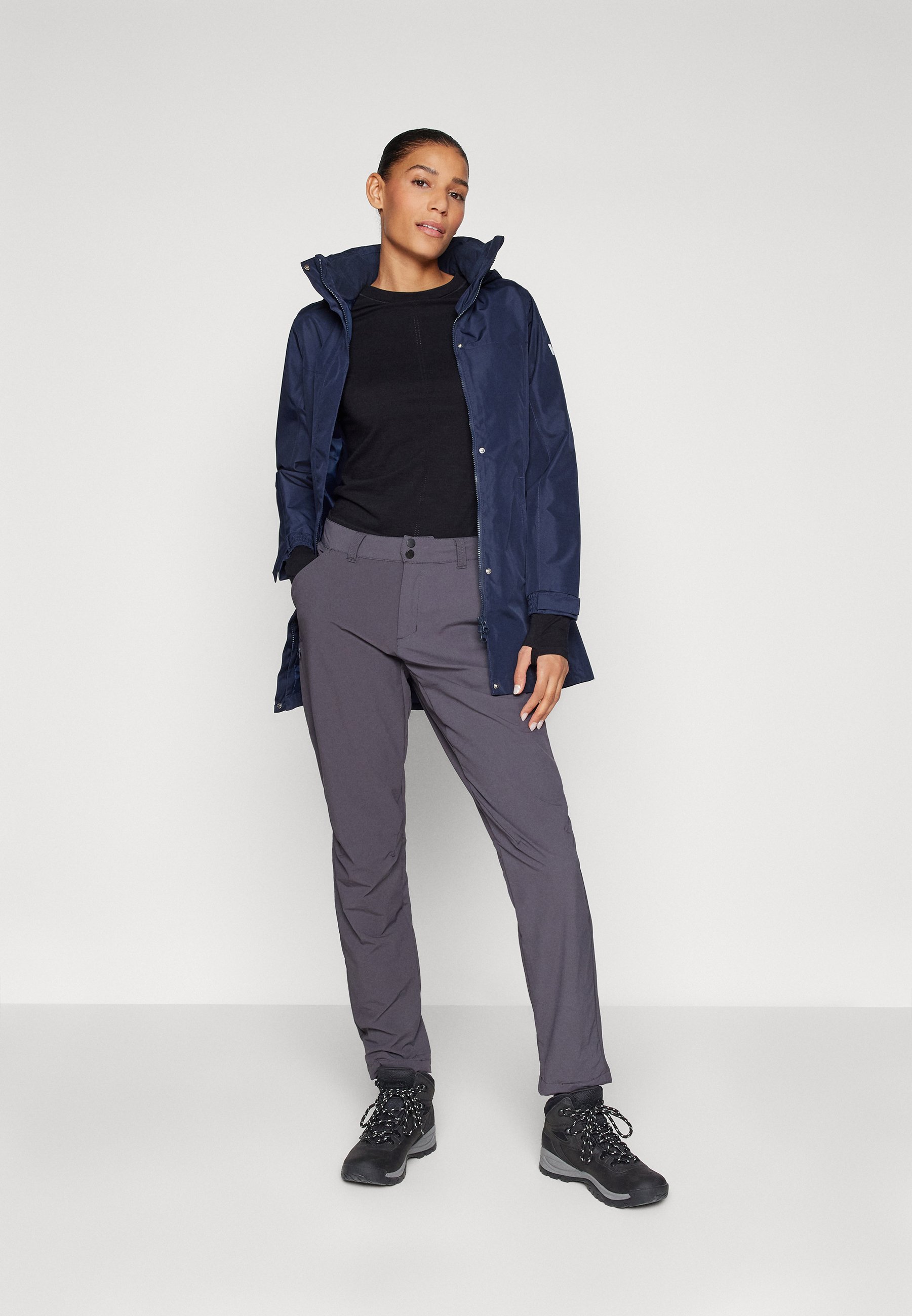 Helly Hansen ADEN LONG COAT - Waterproof jacket - navy/dark blue