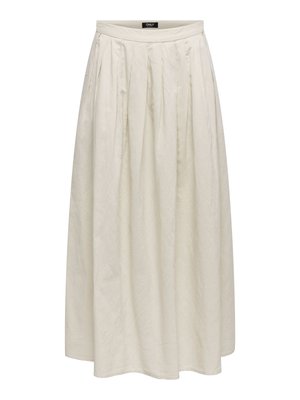 ONLY, SKIRT ONLISOLA SKIRT LONG SKIRT - Jupe trapèze - oatmeal