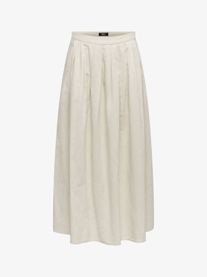 ONLY, SKIRT ONLISOLA SKIRT LONG SKIRT - Jupe trapèze - oatmeal