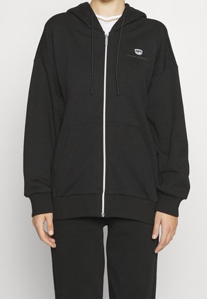 Sweat zippé - black