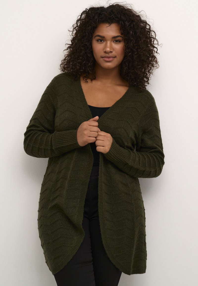 Kaffe Curve EMANA - Gilet - forest night